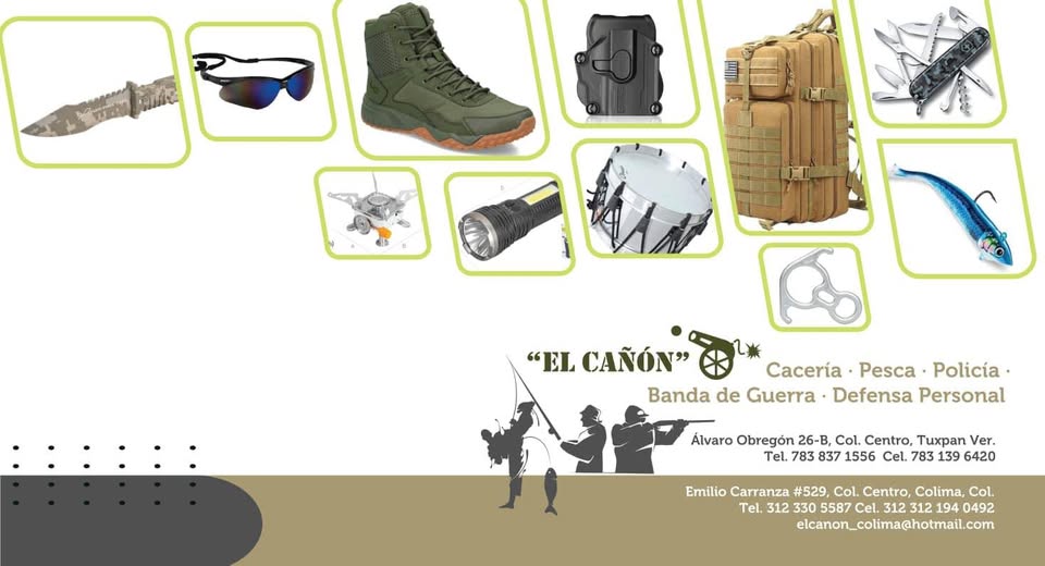 Banner El Cañon artículos de pesca y deportivos