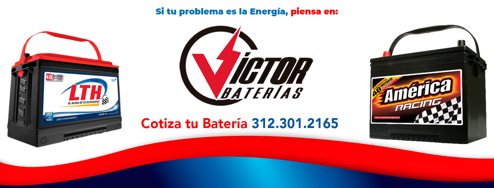 Banner Victor Baterías