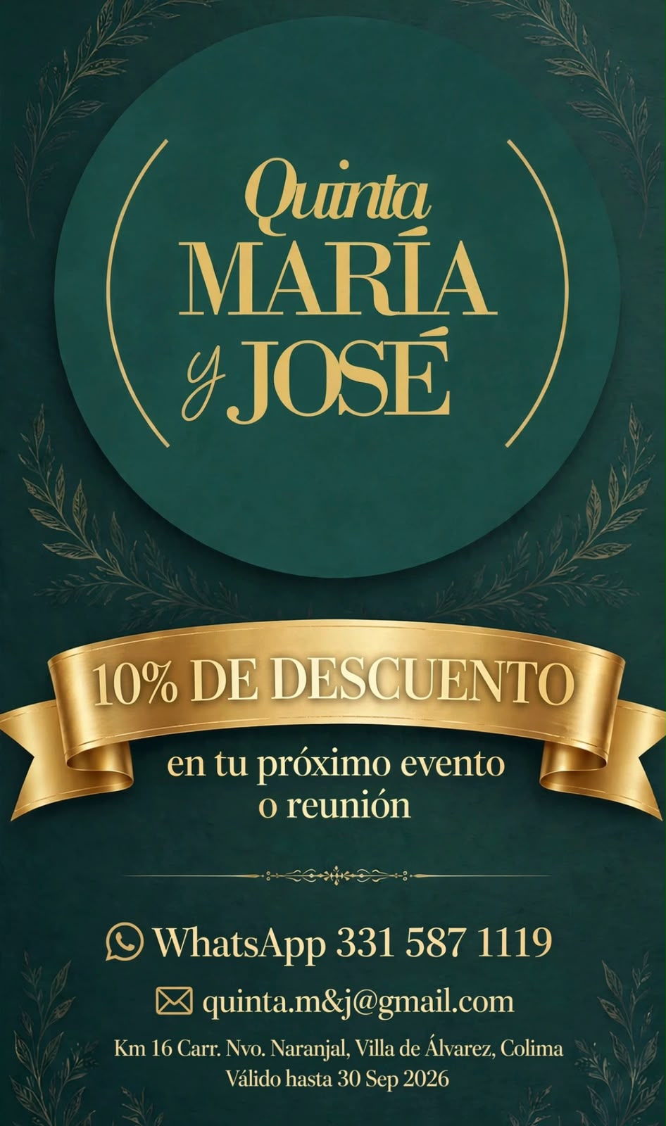 Logo Quinta María y José